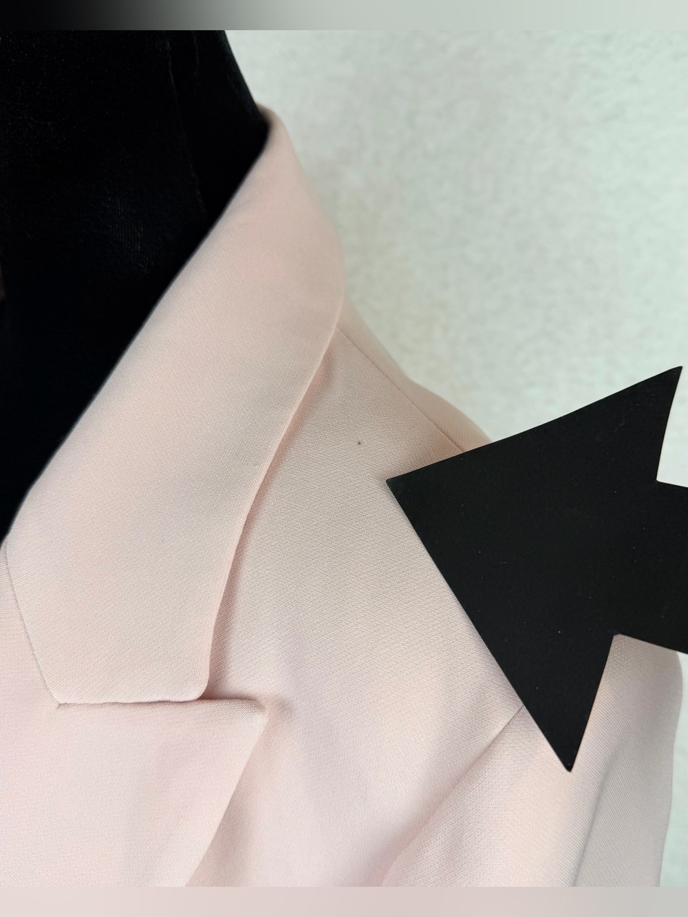 ZARA • Blush/Baby Pink Open-Front Blazer, L - Picture 13 of 16